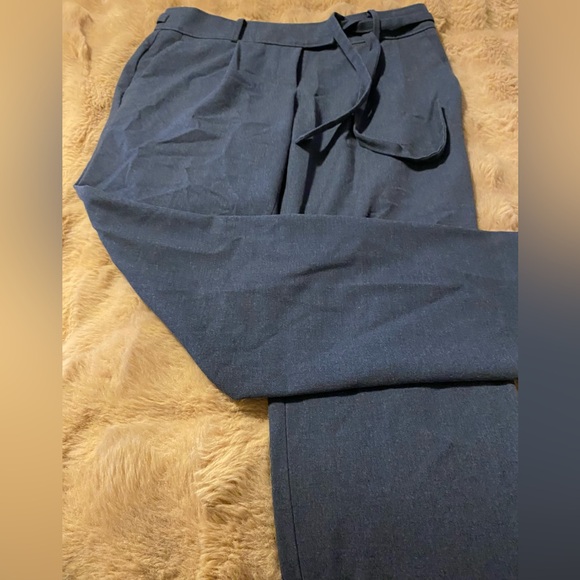 Loft tie waist slim pants size 8 - Picture 2 of 8